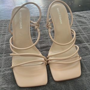 MUST GO ASAP (I AM MOVING) Marc fisher nude heels
